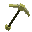 Enriched Gold Pickaxe