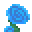 Tall Mystical Light Blue Flower