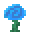 Mystical Light Blue Flower